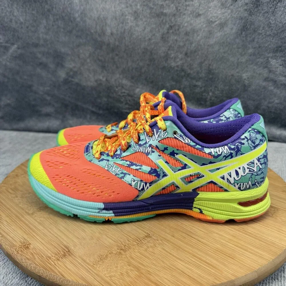 ASICS GEL-Noosa Tri 10 Shoes Womens Size 6 Multicolor Running Sneakers T580N
